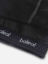 Men's black BALEAF cycling underwear with textured mesh and anti-slip leg grips #color_Brown