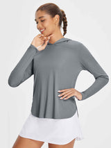 Women's Hooded Long Sleeve Sun Shirt