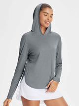 Women's Hooded Long Sleeve Sun Shirt