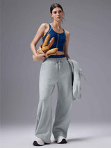 Cozy Fleece Wide-Leg Pants