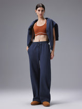 Cozy Fleece Wide-Leg Pants