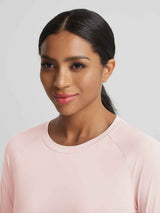 Baleaf women's light pink UPF 50+ icy cool long-sleeve shirt #color_Pink Dogwood