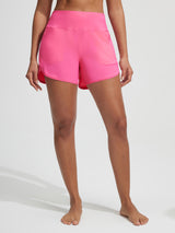 Baleaf UPF 50+ High-Rise Zipper Pockets Board Short 4''