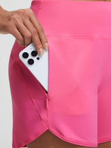 Baleaf UPF 50+ High-Rise Zipper Pockets Board Short 4''