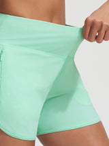 Baleaf UPF 50+ High-Rise Zipper Pockets Board Short 4''