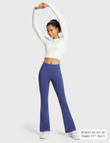 Laureate High-Rise Thermal Flared Pants