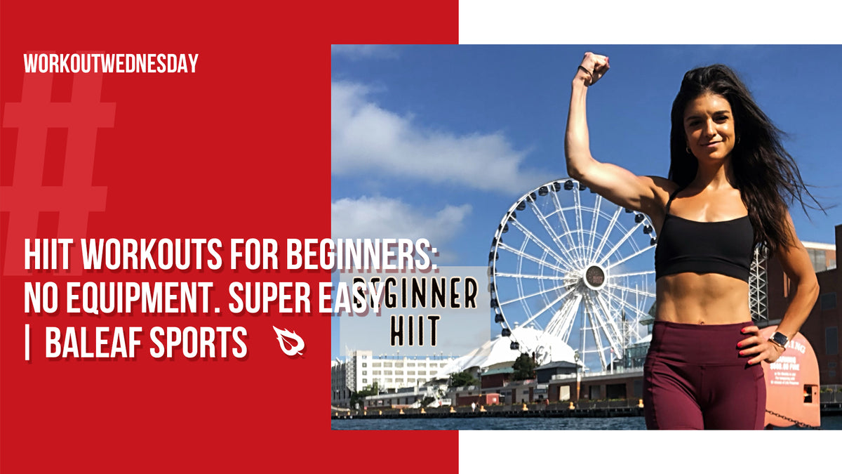 At Home HIIT Workout for Beginners - Baleaf Sports