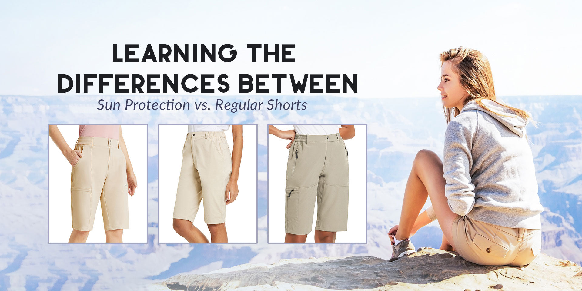 Learning the Differences Between Sun Protection vs. Regular Shorts - Baleaf Sports