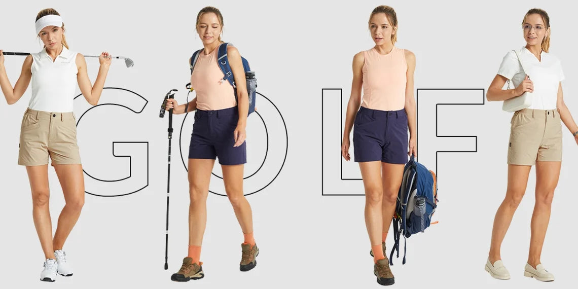 Ladies Golf Shorts That Actually Fit: Changing Features Every Female Golfer Needs - Baleaf Sports