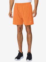 Men's orange 5" BAL athletic shorts, quick-dry woven fabric #color_Bright Orange