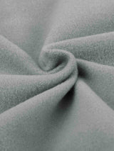 Close-up of soft grey fleece fabric, thermal material for crew pullover. #color_Light Gray