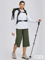 Laureate Trail UPF 50+ Wide Leg Capris