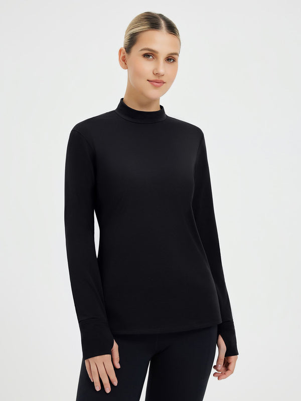 Skiing Fleece Pullover Base Layer