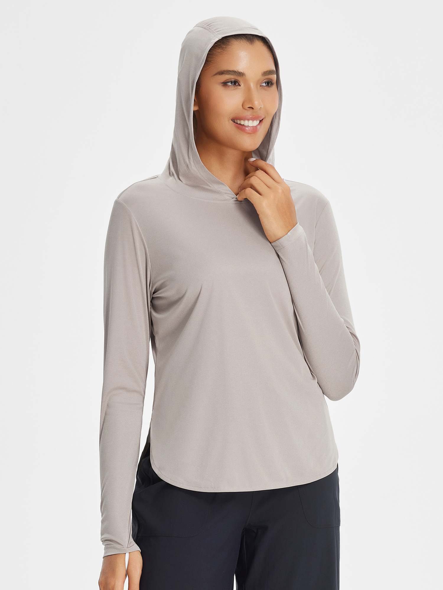 Women's Hooded Long Sleeve Sun Shirt