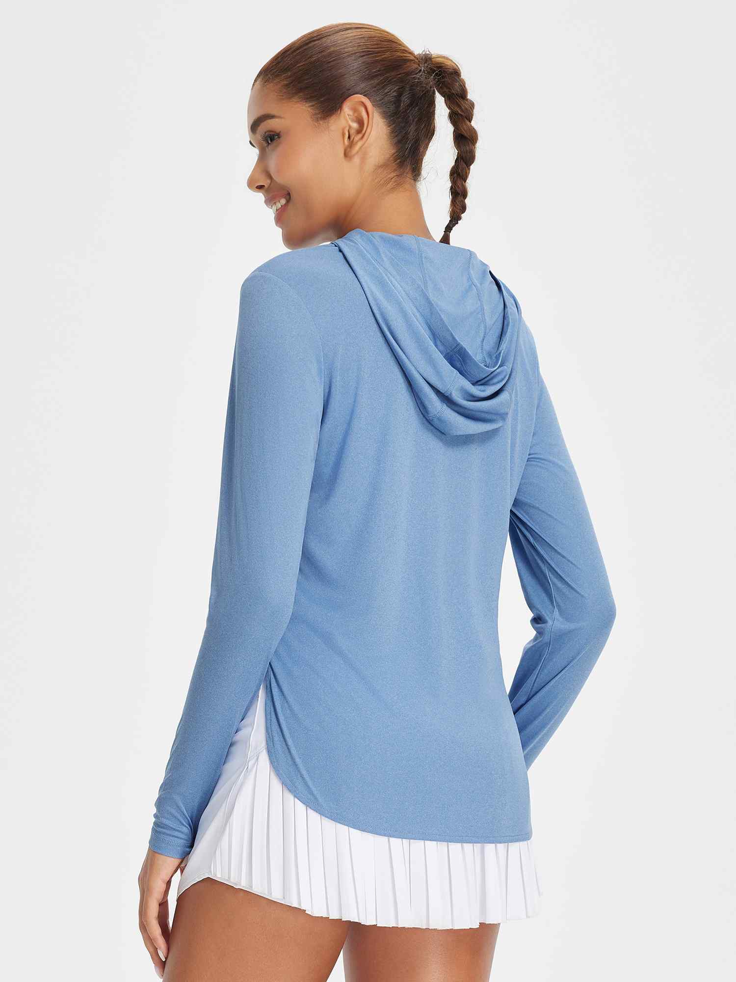 Women's Hooded Long Sleeve Sun Shirt