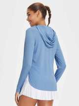 Women's Hooded Long Sleeve Sun Shirt