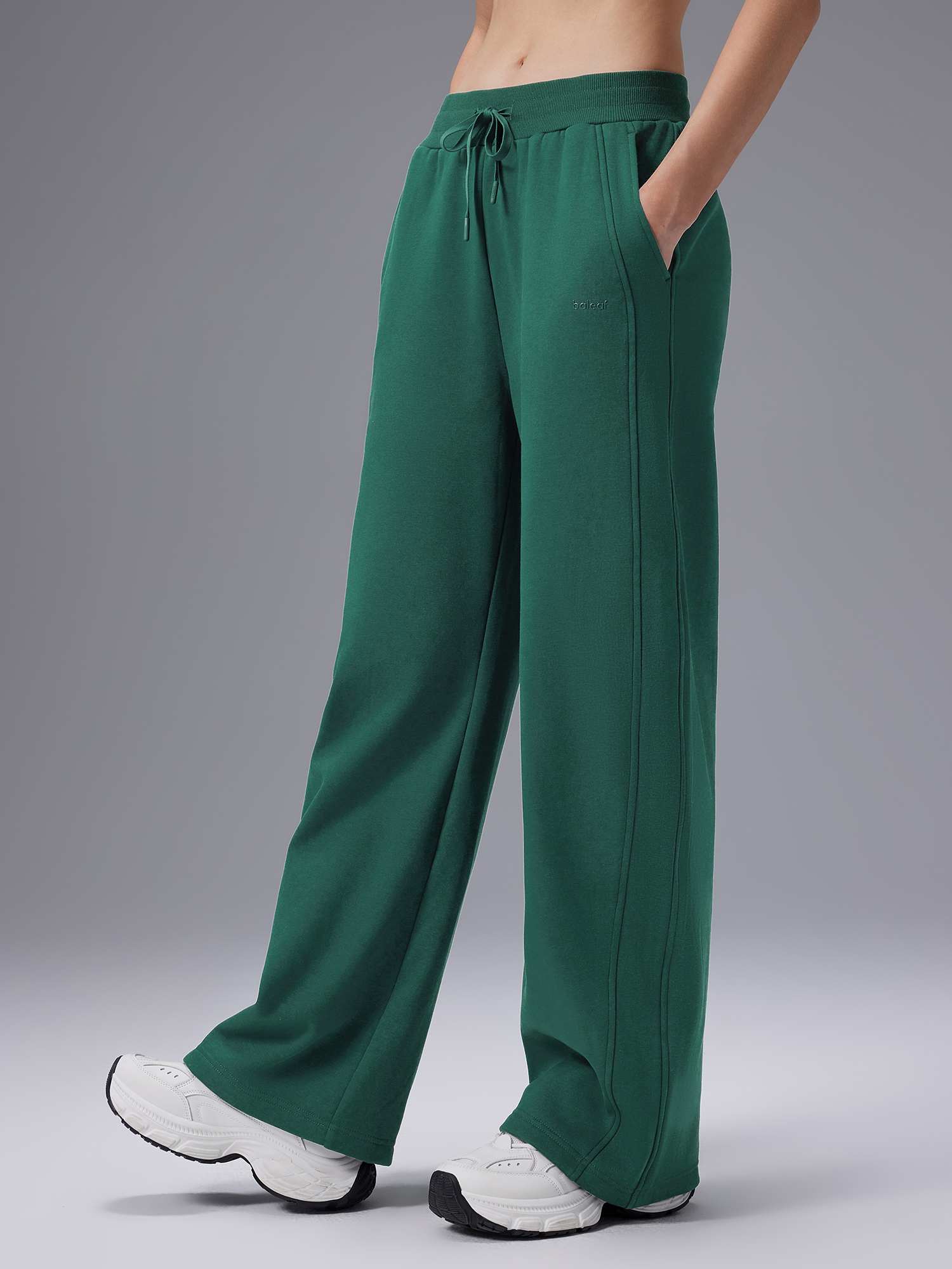 Cozy Fleece Wide-Leg Pants
