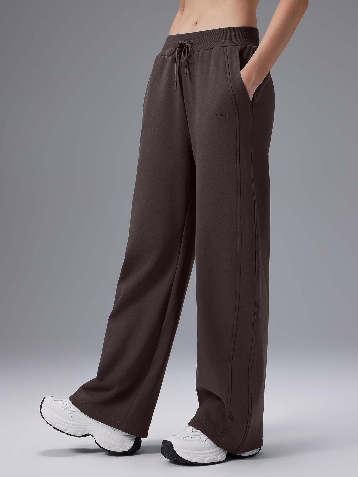 Cozy Fleece Wide-Leg Pants