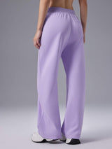 Cozy Fleece Wide-Leg Pants