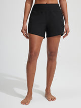 Baleaf UPF 50+ High-Rise Zipper Pockets Board Short 4''