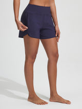 Baleaf UPF 50+ High-Rise Zipper Pockets Board Short 4''