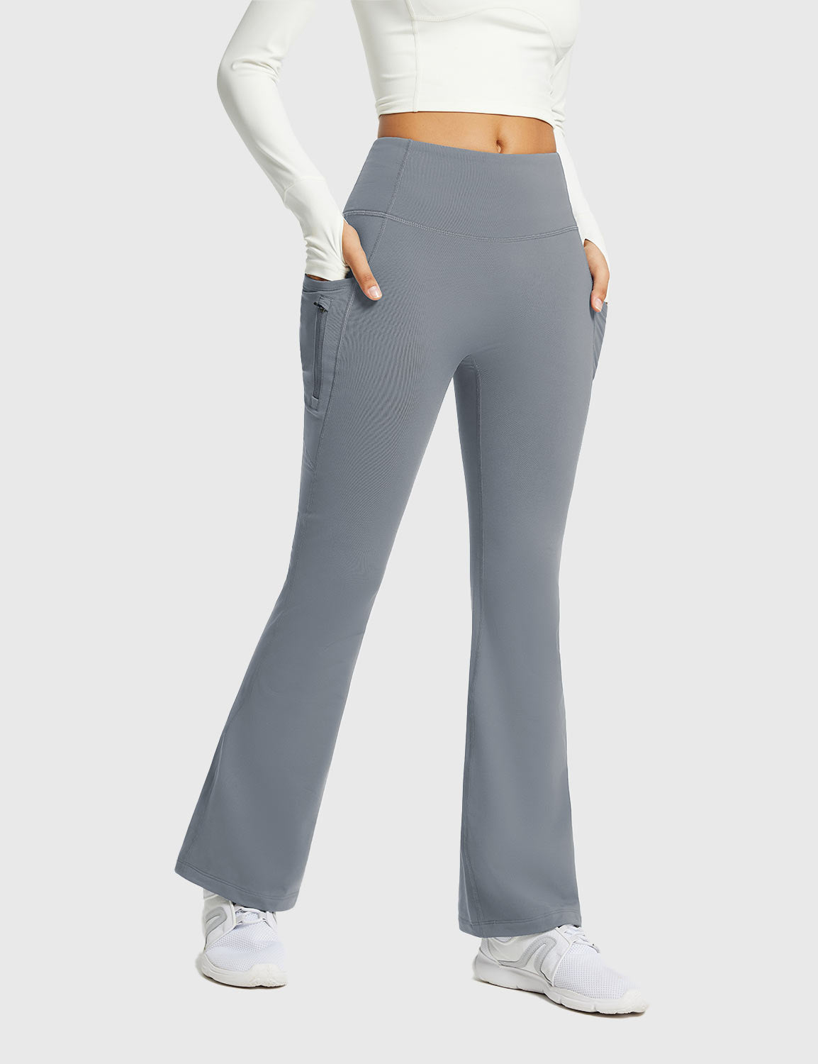 Women's gray sweatpants
